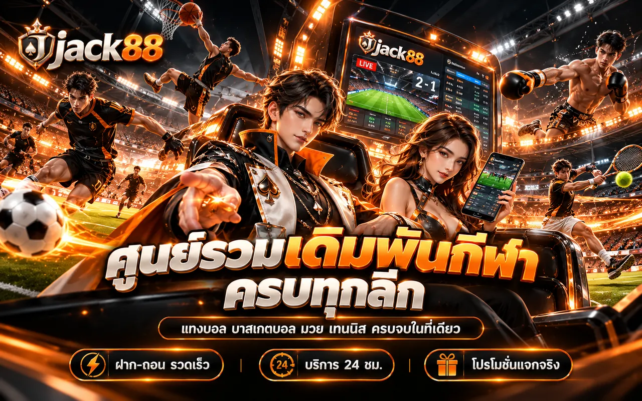 jack88 ศูนย์รวมเดิมพันกีฬา ครบทุกลีก