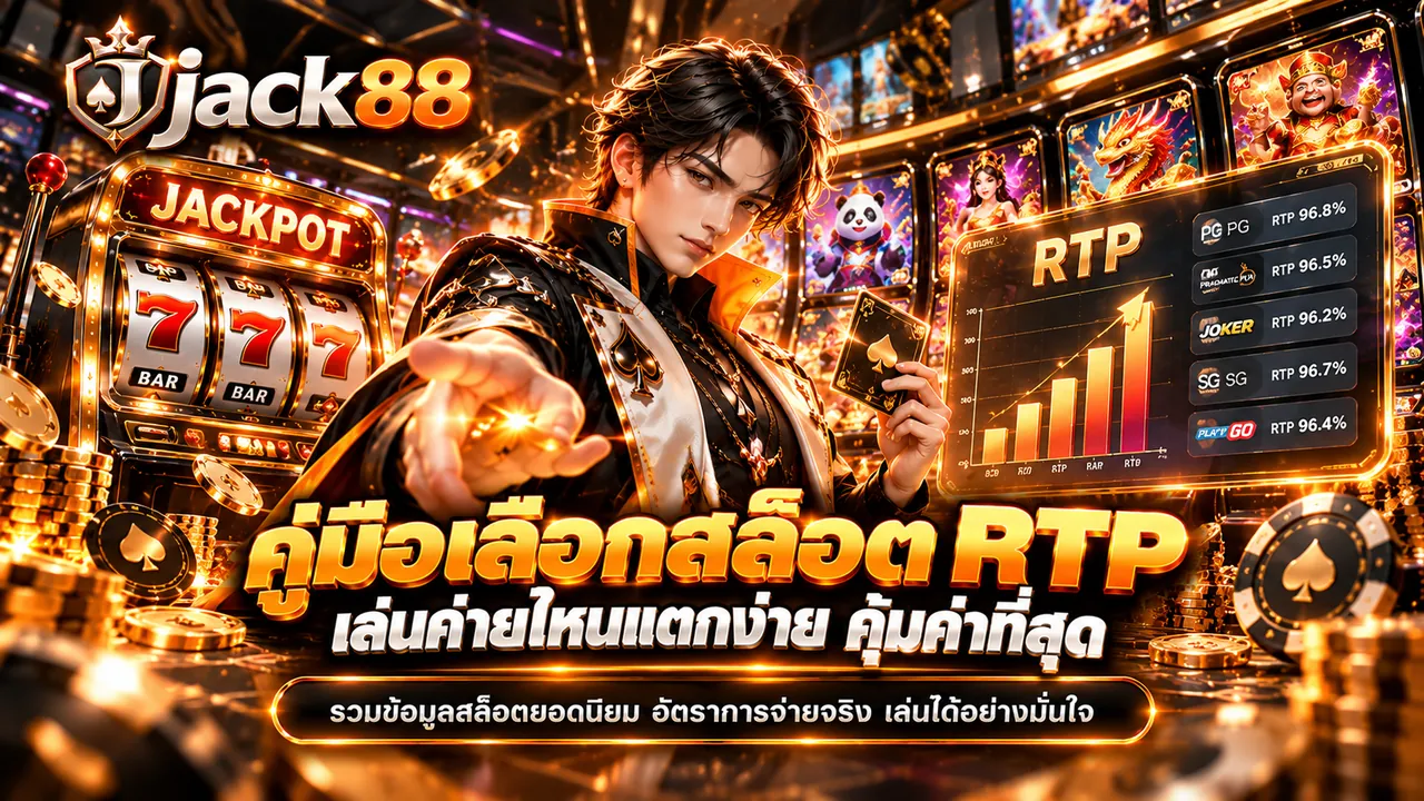 ปกบทความ คู่มือเลือกสล็อต RTP